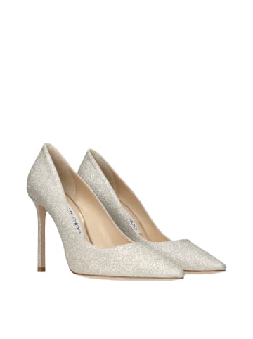Jimmy Choo Gold Kunststoff High Absatz Pumps