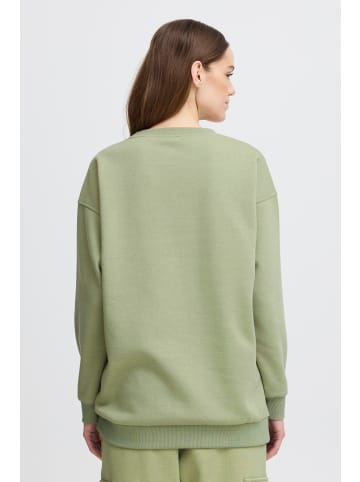 Oxmo Rundhalspullover OXHillary in Grün