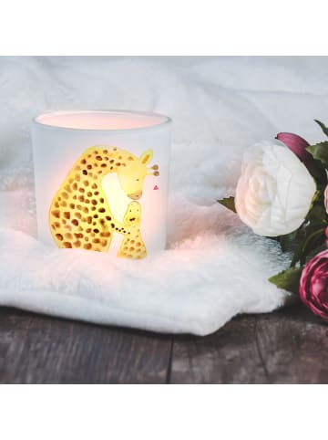 Mr. & Mrs. Panda Windlicht Giraffe Kind ohne Spruch in Transparent