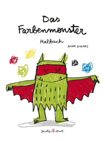 Jacoby & Stuart Buch - Das Farbenmonster Malbuch