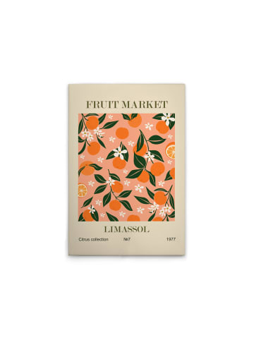 A.S. Création Leinwandbild Canvas Fruit Market Beige