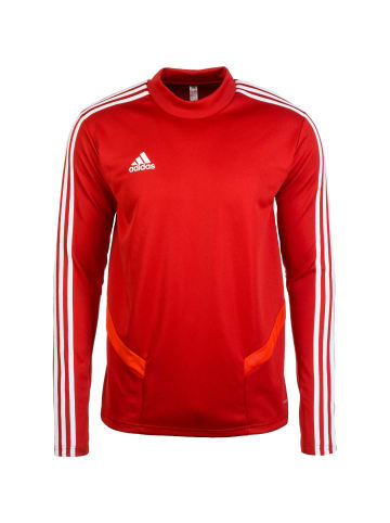 adidas Performance Longsleeve Tiro 19 in rot / weiß