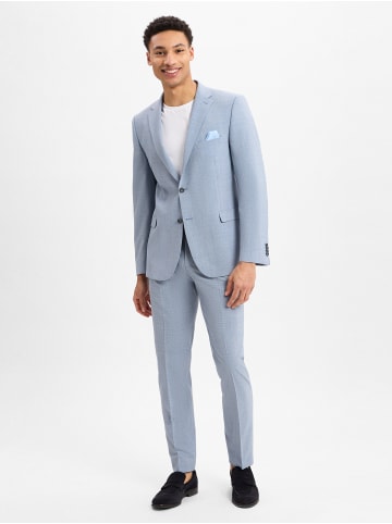 Finshley & Harding Anzughose Mitch in blau hellblau - 0001