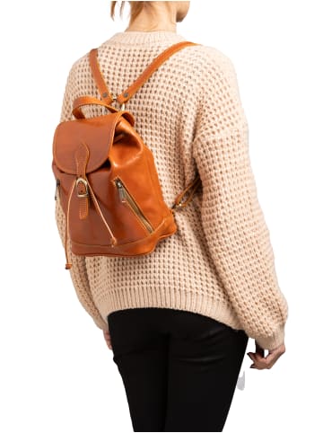 Viola Castellani Umhängetasche in COGNAC