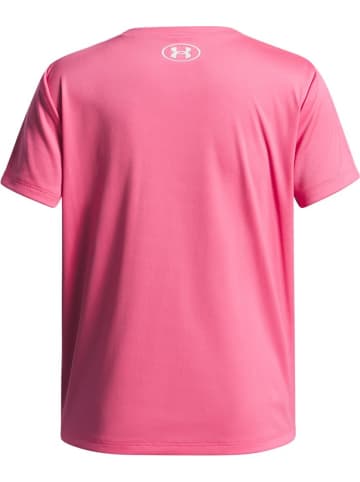 Under Armour Sportshirt "Tech Wordmark Graphic T-Shirt" in Pink