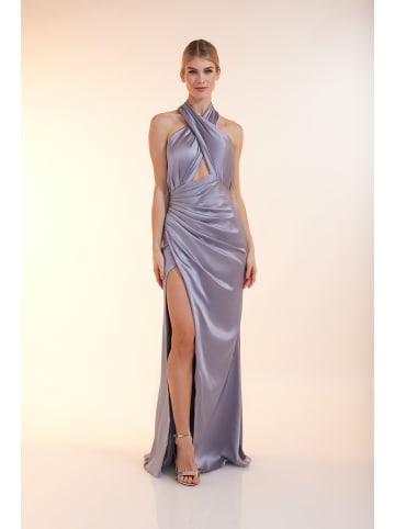 Unique Abendkleid Eye Candy Dress in Silver