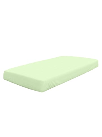 Dormisette Spannbetttuch Mako-Feinjersey in mint