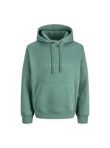 Jack and Jones JJESTAR JJ Sweat Hood in Türkis