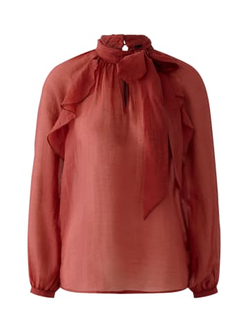 Oui Bluse in red pear