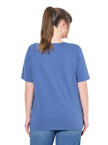 Ulla Popken Shirt in helles segelblau