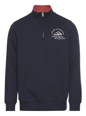 Man's World Sweatshirt in marine