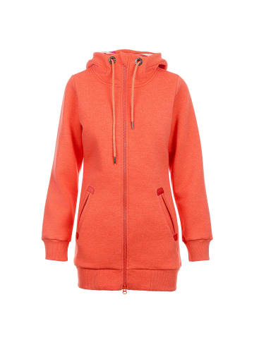 Salzhaut Sweatjacke Krauğ in Coral