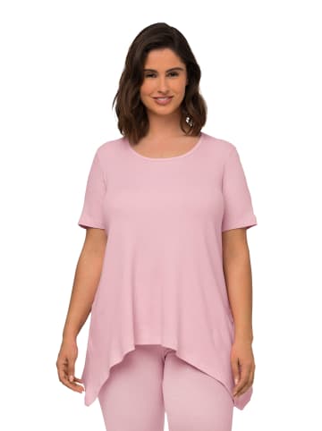 Ulla Popken Longshirt in blasses rosa