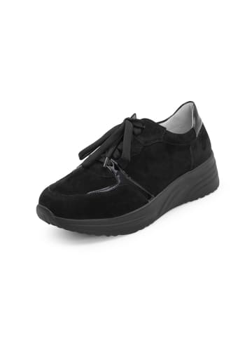 VITAFORM Samtziegenleder Sneaker in schwarz