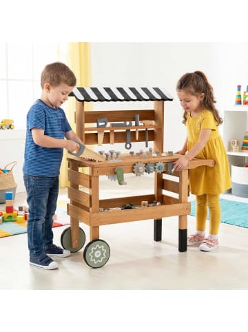 COSTWAY Werkbank Kinder Werkzeugbank ab 3 Jahren in Grün