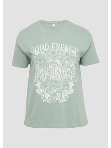 QS T-Shirt in 72D0_salbeigrün