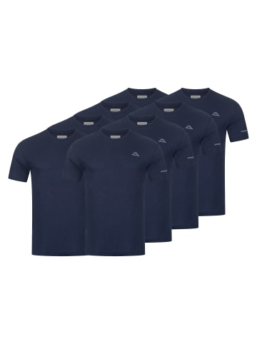 Kappa Kappa 8er Set T-Shirt BASIC in Navy