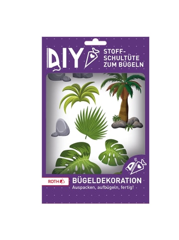ROTH Bügeldekoration gedruckt Urwaldfieber
