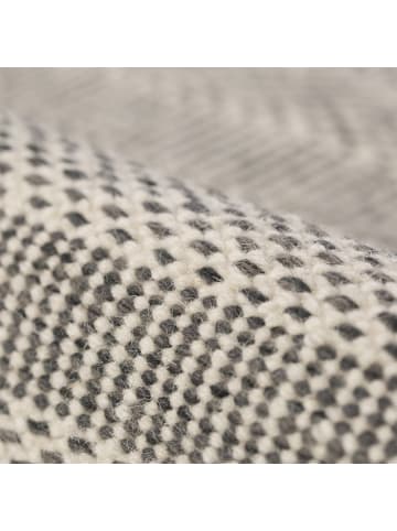 obsession Wohnzimmer Teppich – Webteppich Bombay 343 in silber - rechteckig