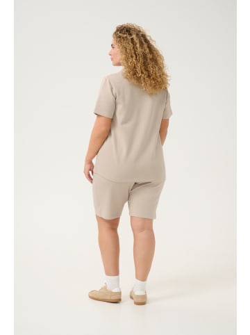 KAFFE curve T-shirt KCannita Loose fit in Feather Gray