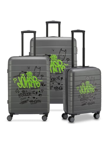 Roncato Interface 4 Rollen Kofferset 3-teilig in green