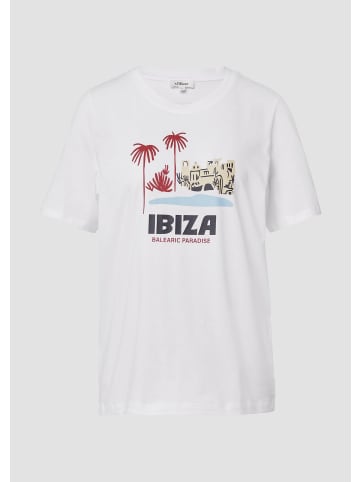 s.Oliver T-Shirt in 01D1_weiß