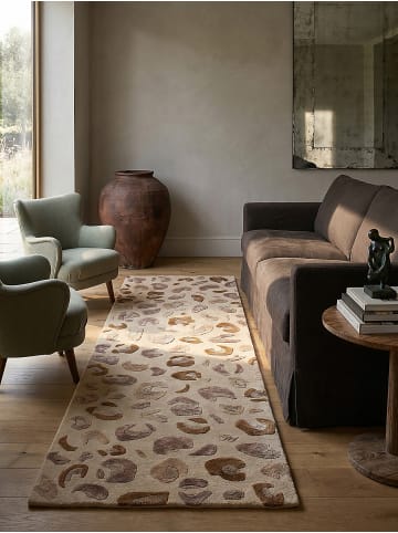 KADIMA DESIGN Teppich Kurzflor Strapazierfähig SABLE Tiermotiv Wohnzimmer Modern in Natur