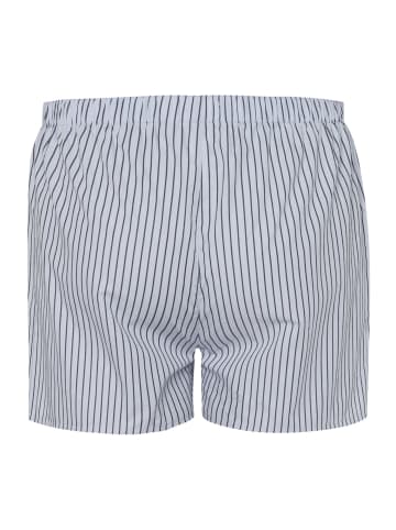 Hanro Boxershorts Fancy Woven in light grey stripe