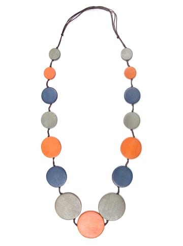 collezione alessandro Lange Kette " Dana " in mehrfarbig