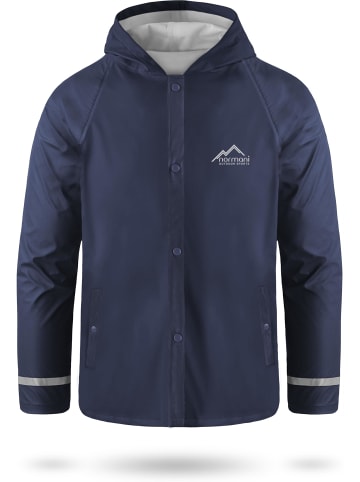 Normani Outdoor Sports Kinder Regenjacke Teelin in Navy