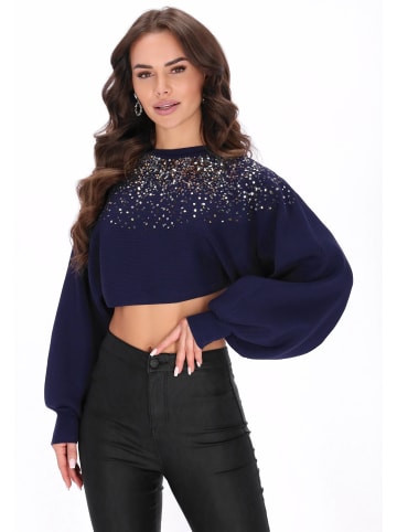 faina Women Sweater in navy
