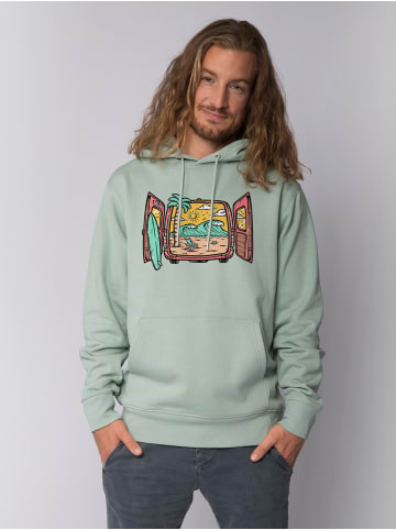 wat? Apparel Sweatshirt Surf and beach in Aloe