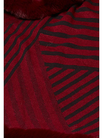 osha Damen Poncho in Rot