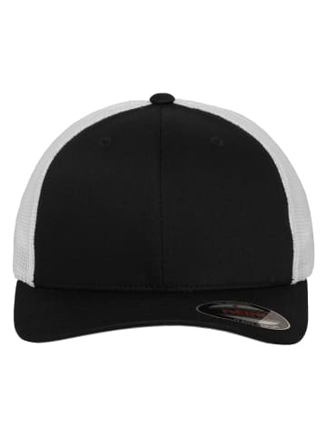 Flexfit Flexfit Unisex Flexfit Mesh Trucker 2-Tone in blk/wht