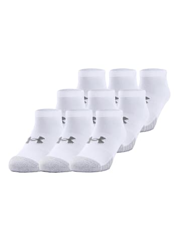 Under Armour Socken UA Heatgear NS 9P in White