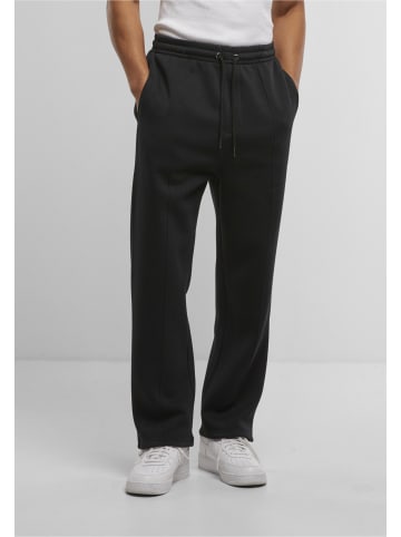 Urban Classics Urban Classics Fluffy Pintuck Trackpants in black