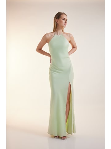 Unique Abendkleid Marble Dream Dress in lime green