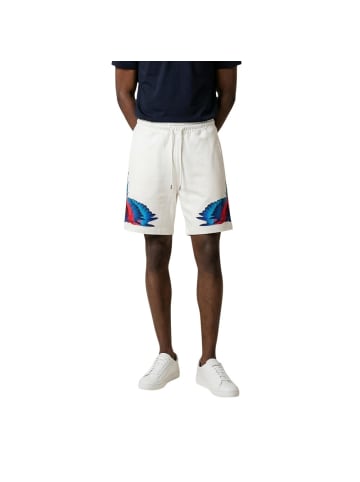 County of Milan Creme Baumwolle Bermudashorts