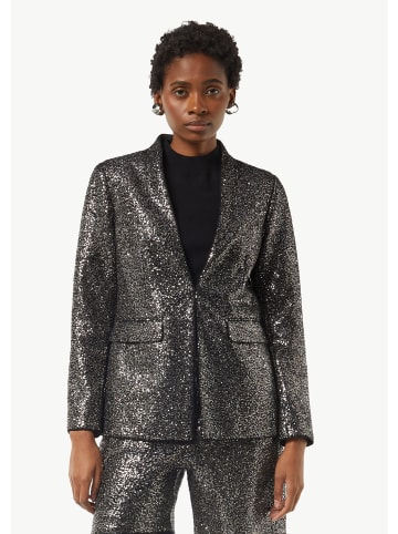 comma Indoor-Blazer langarm in Schwarz