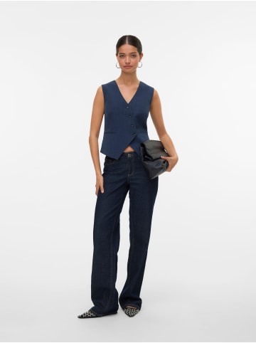 Vero Moda Asymetrisches Top in Navy Blazer