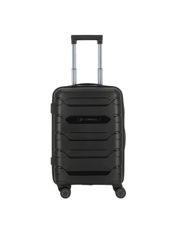 Polestream Strz by Asteroid 4 Rollen Kabinentrolley 55 cm in black