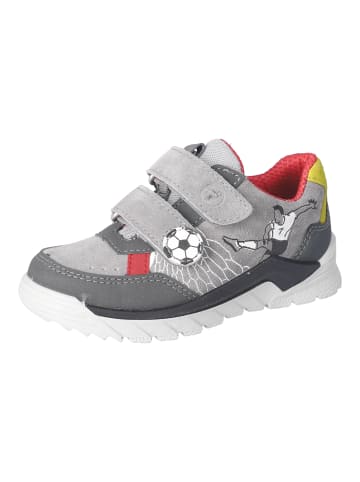Ricosta Kindergarten Klett Halbschuh/Sneaker in grau