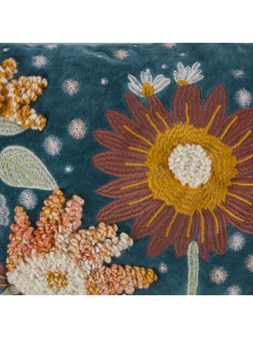 Butlers Kissen BOHEMIAN Blumenwiese in Blau