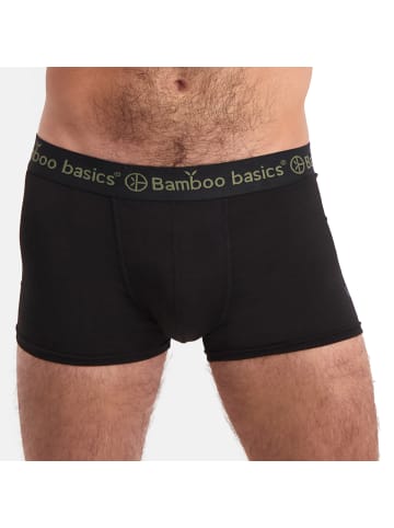 Bamboo Basics Boxershort 3er Pack in Schwarz