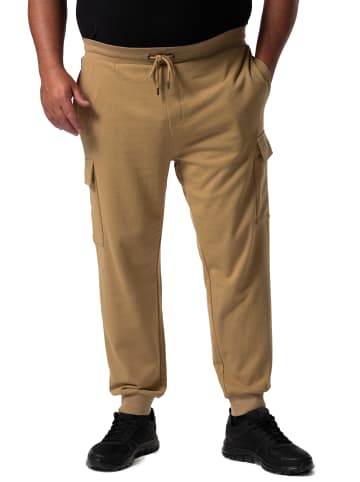 Men Plus Cargohose lang in sandstein