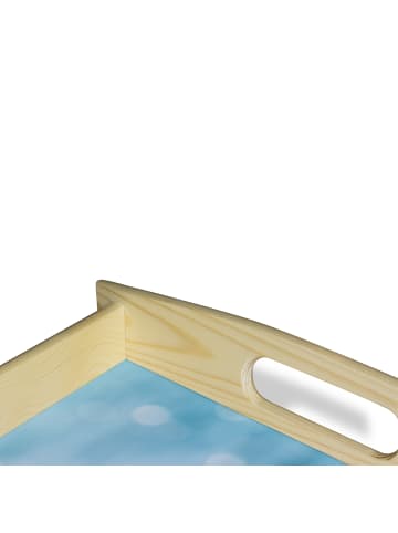 Mr. & Mrs. Panda Snack Tablett Schnabeltier Mut ohne Spruch in OZeichenanblue