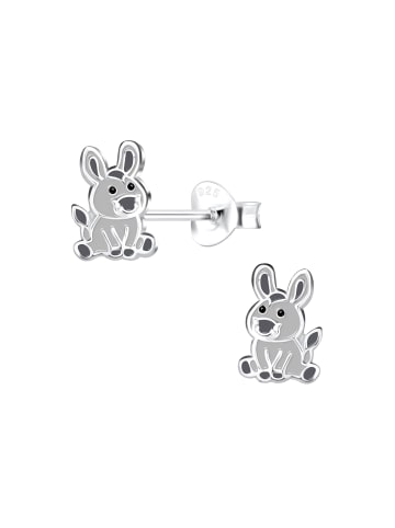 Alexander York Kinderschmuck-Ohrstecker ESEL in 925 Sterling Silber