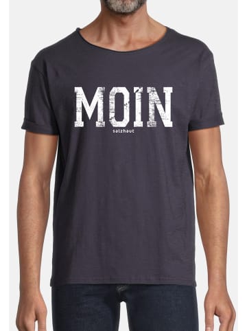 Salzhaut Shirt KIMM - MOIN in Navy - White