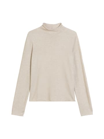 Marc O'Polo Rollkragenpullover slim in chalky mauve melange