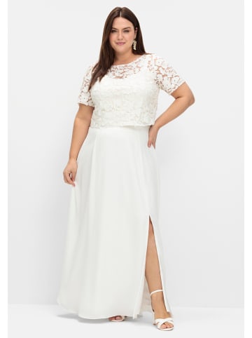 sheego Shirttunika in offwhite